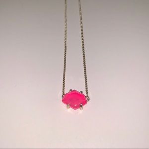 Kendra Scott Ethan necklace in pink